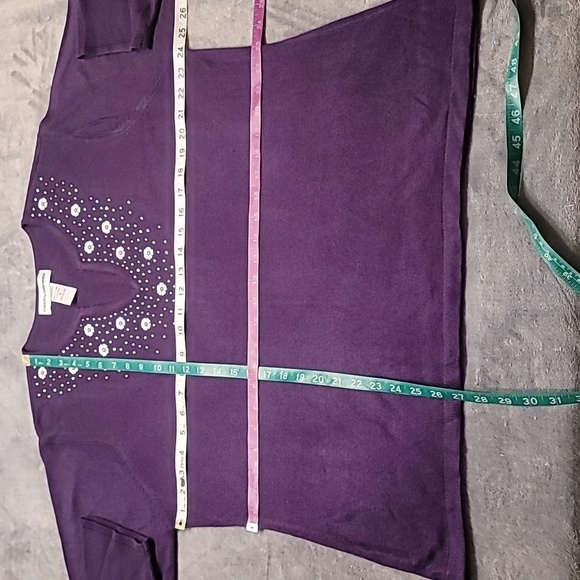 0485. EUC ~ 1X ~ Cathy Daniels ~ Lucious Amethyst 💜 w/a Little Sparkle ~ ✨️ - Picture 5 of 9